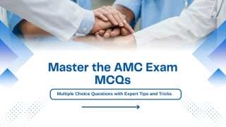 Master the AMC Exam MCQs