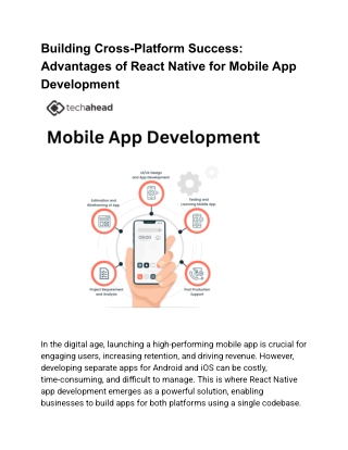Custom Mobile App Solutions for Every Industry