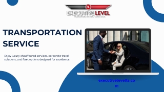 Executive Level Transportation – Transportation Service in Raleigh