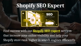Shopify SEO Expert