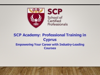 Empower Your Future SCP Academy Training Programs