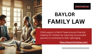 Child Support Attorney North Texas