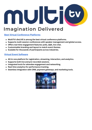 Best Virtual Conference Platforms