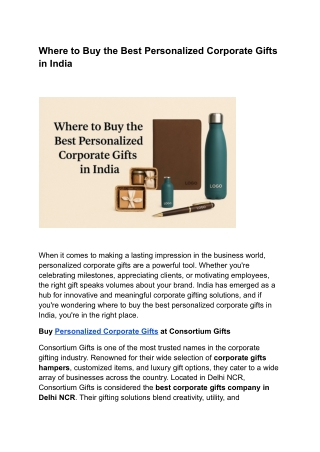 Where to Buy the Best Personalized Corporate Gifts in India (2)