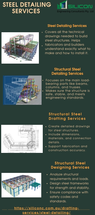 Steel Detailing Services- Infographic