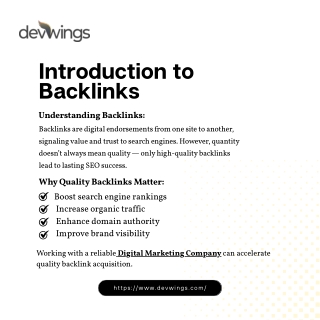 Why Backlinks Still Matter A Guide by a Digital Marketing Company