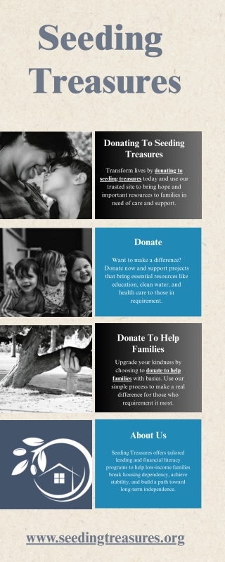 Donating To Seeding Treasures