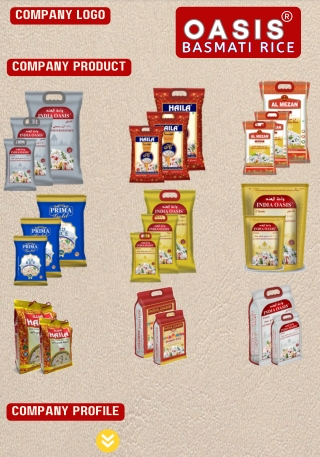 India Oasis Basmati Rice exporters In India