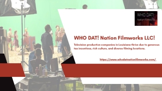 Television production companies in Louisiana