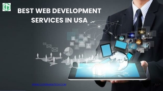 The Best Web Development Services in USA at CoderMask Tech