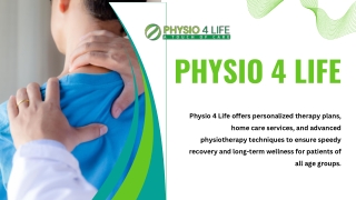 Physiotherapist in sushant lok 1