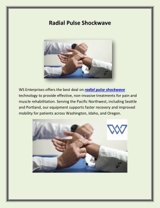 Radial Pulse Shockwave, Portland