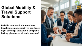 Global Mobility & Visa Assistance Solutions for Seamless Travel