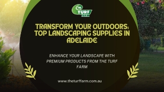 Landscaping Supplies Adelaide