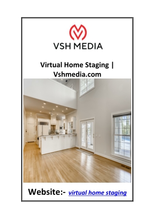 Virtual Home Staging  Vshmedia.com