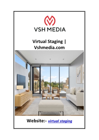 Virtual Staging  Vshmedia.com
