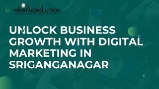 Unlock Business Growth with Digital Marketing in Sriganganagar