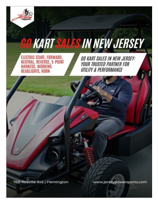 High-Performance Go Karts for Sale in New Jersey