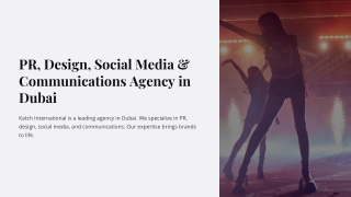 Katch International – Elevating Brands Through Strategic Communication