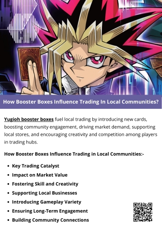 How Booster Boxes Influence Trading In Local Communities?