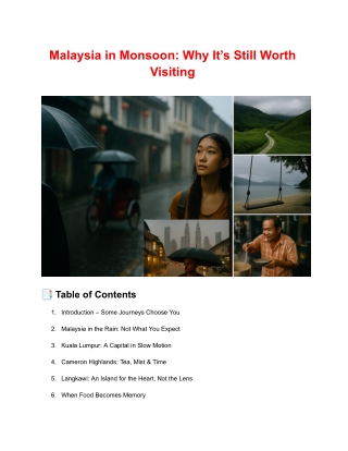 Malaysia in Monsoon_ Why It’s Still Worth Visiting