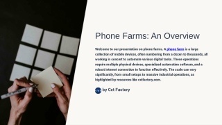 Phone Farming Made Easy  - Build Your Phone Farm with CXT