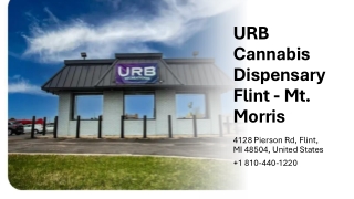 URB Cannabis Dispensary Flint - Mt. Morris