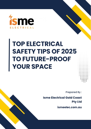 Top Electrical Safety Tips of 2025 to Future-Proof Your Space