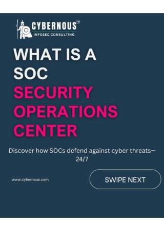 What is a SOC?