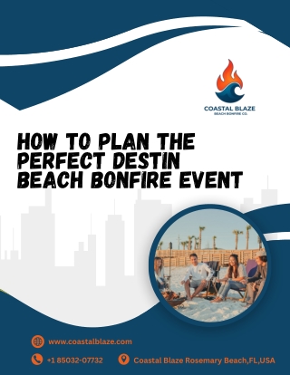 How to Plan the Perfect Destin Beach Bonfire Event