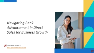 Enhancing Direct Sales Success Through Effective Rank Advancement Systems
