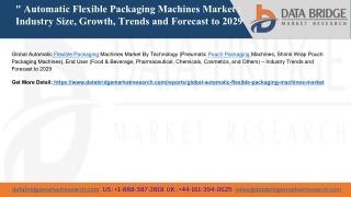 Global Automatic Flexible Packaging Machines Market