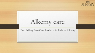 Alkemy care