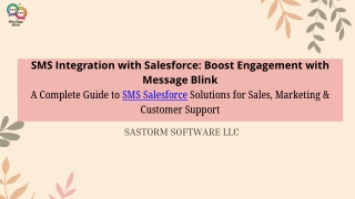 SMS Integration With Salesforce