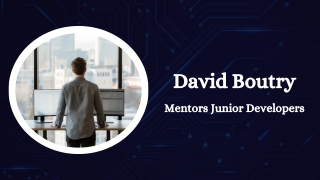 David Boutry - Mentors Junior Developers