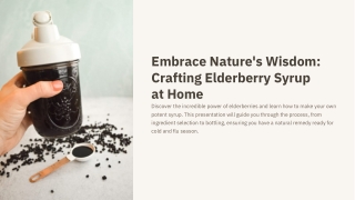 Homemade Elderberry Syrup Dosage | Mollie Mason Guide