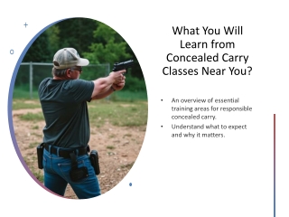 Key Lessons from Concealed Carry Classes Near You