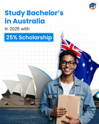 Study Bachelor's in Australia in 2025 With 25% Scholarship