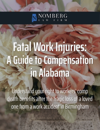 Fatal Work Injuries: A Guide to Compensation in Alabama