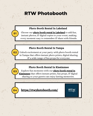Photo Booth Rental In Lakeland