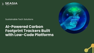 AI-Powered Carbon Footprint Trackers Built with Low-Code Platforms