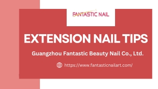 Extension Nail Tips - Fantasticnailart.com