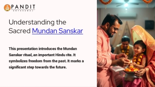 Mundan Sanskar Ceremony – Significance, Rituals & Benefits