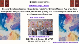 Oriental Rugs Tustin
