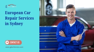 European Car Repair Services in Sydney