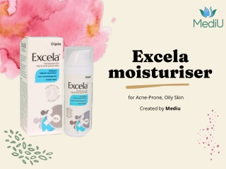 Excela Moisturiser for Acne-Prone, Oily Skin - Mediu