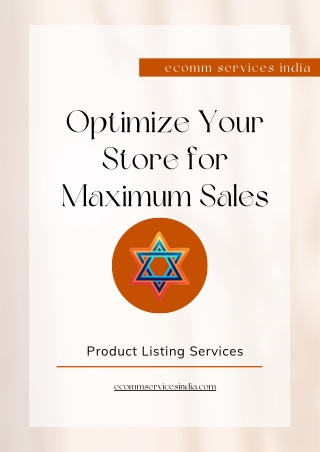 Complete Guide to Product Listing Services: Boost Your Online Sales Easily