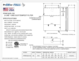 Maximizing EMI Shielding with the PFMF302S‑100 SCIF EMI Filter