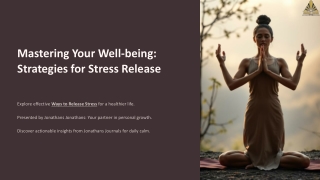 Ways to Release Stress Using Mindfulness, Breathing, and Exercise