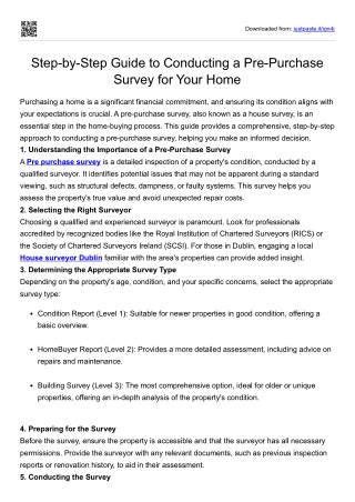 Snag List Dublin - Conspect Engineering